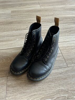 Dr. Martens Black Lace-Up Boots